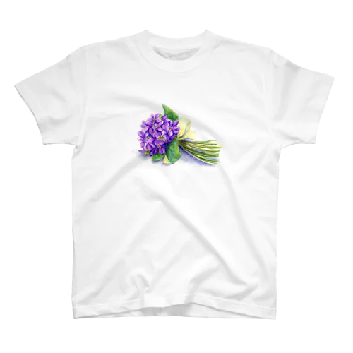 スミレの花束 Regular Fit T-Shirt