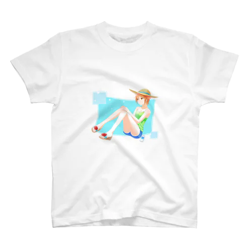 ショートの女の子 Regular Fit T-Shirt