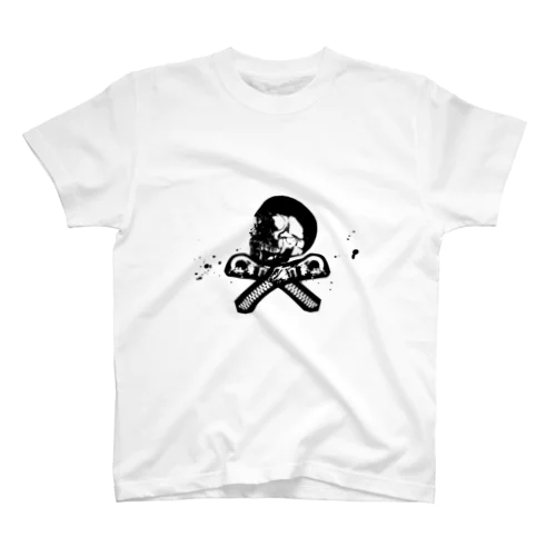 ZIP SKULL Regular Fit T-Shirt