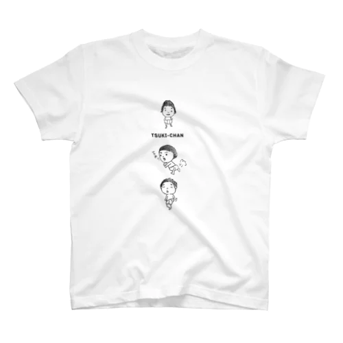 つきちゃん Regular Fit T-Shirt