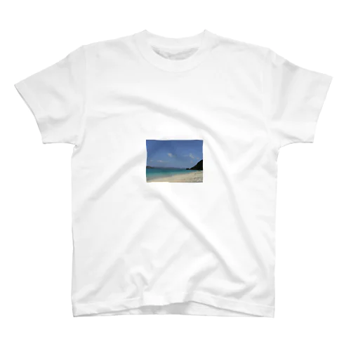 阿嘉島のビーチ スタンダードTシャツ