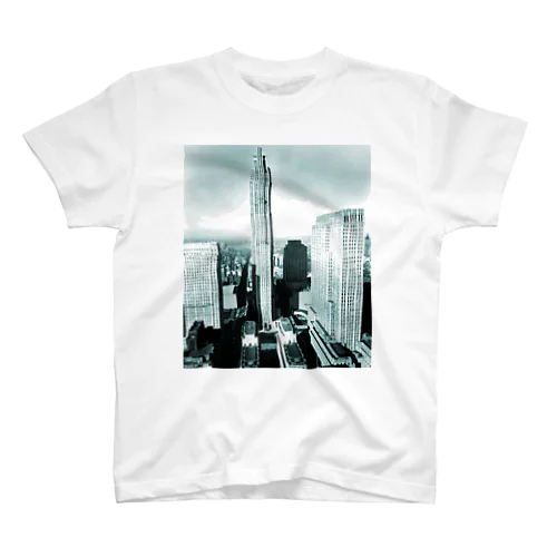 Berenice Abbott: Rockefeller Center from 444 Madison Avenue, New York, 1937 スタンダードTシャツ