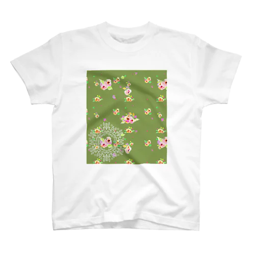 flower ドイリー スタンダードTシャツ