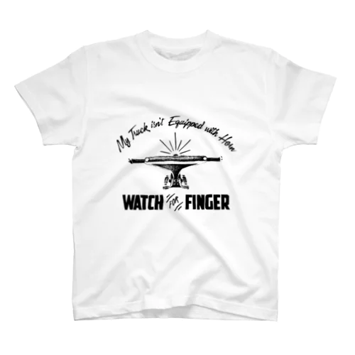 Watch For Finger Regular Fit T-Shirt