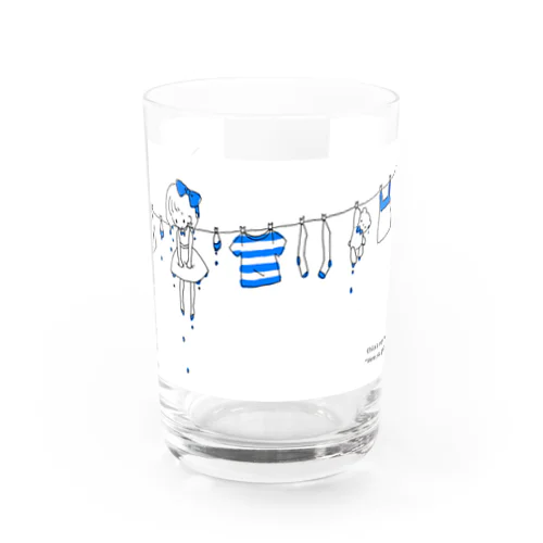 Chiko*-blue- Water Glass