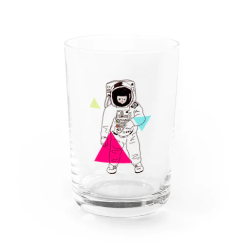 Space ship! Water Glass