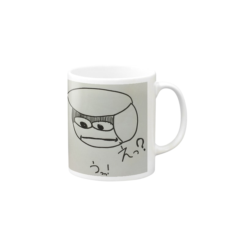 ええっ うぅっ Mugs By Takumi Takumi Suzuri