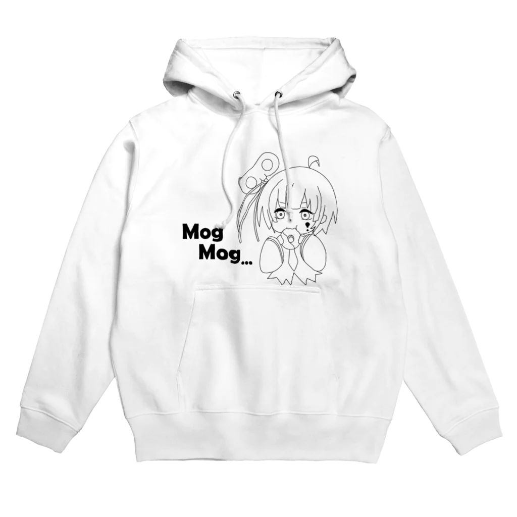 クロルのぜんまい娘（もぐもぐ白黒Ver.） Hoodie