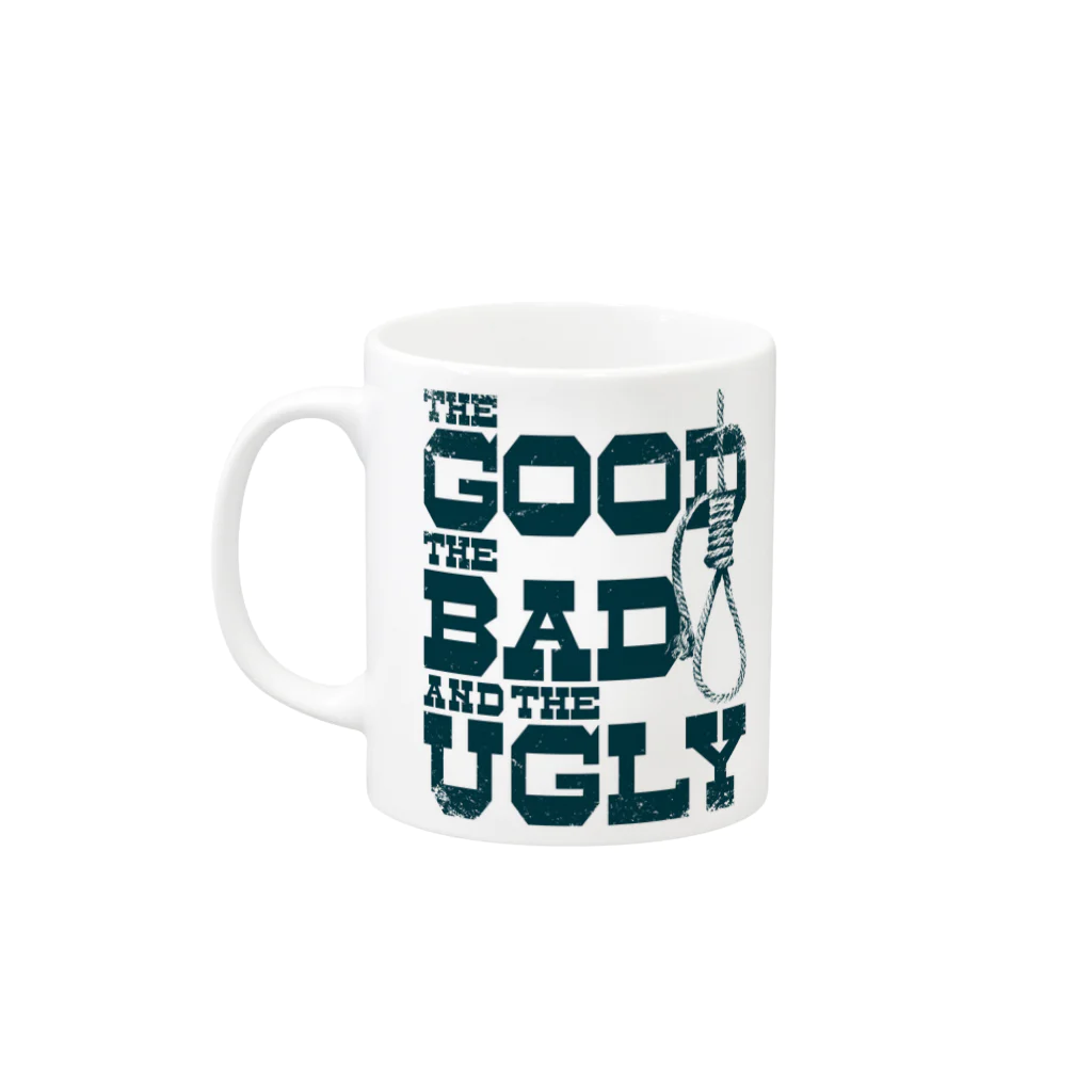 GubbishのThe Good, the Bad and the Ugly Mug :left side of the handle