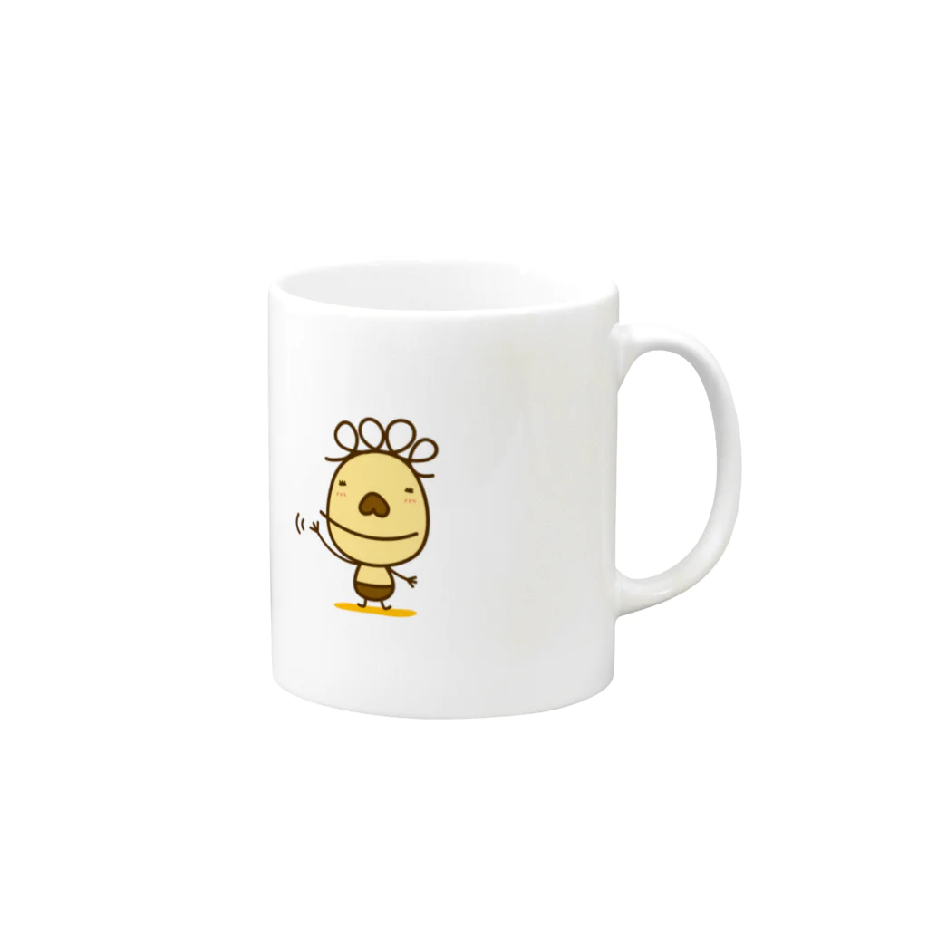 SeeYのハローハロー (ロージ) Mug :right side of the handle