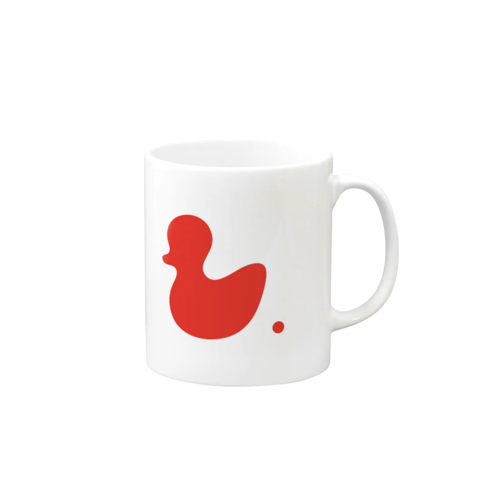 duckmanのduckcup マグカップの取っ手の右面