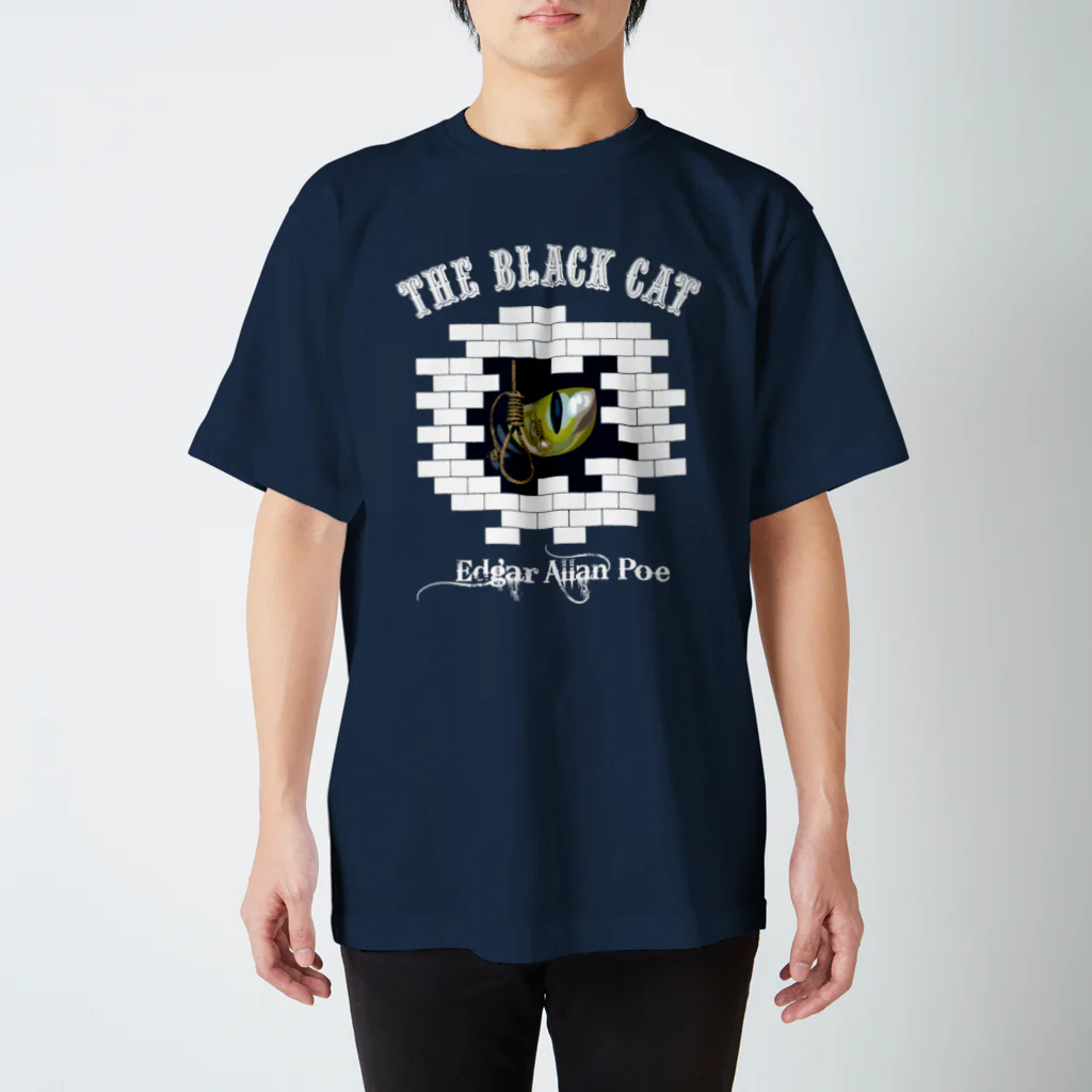 GubbishのThe Black Cat（暗い色用） スタンダードTシャツ