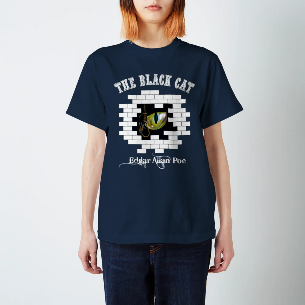 GubbishのThe Black Cat（暗い色用） Regular Fit T-Shirt