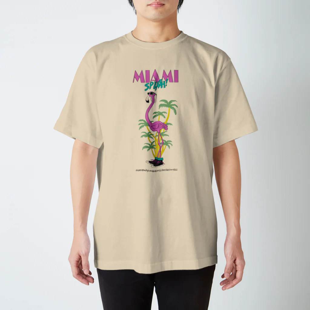 galaxxxyのMIAMI SPLASH! Regular Fit T-Shirt