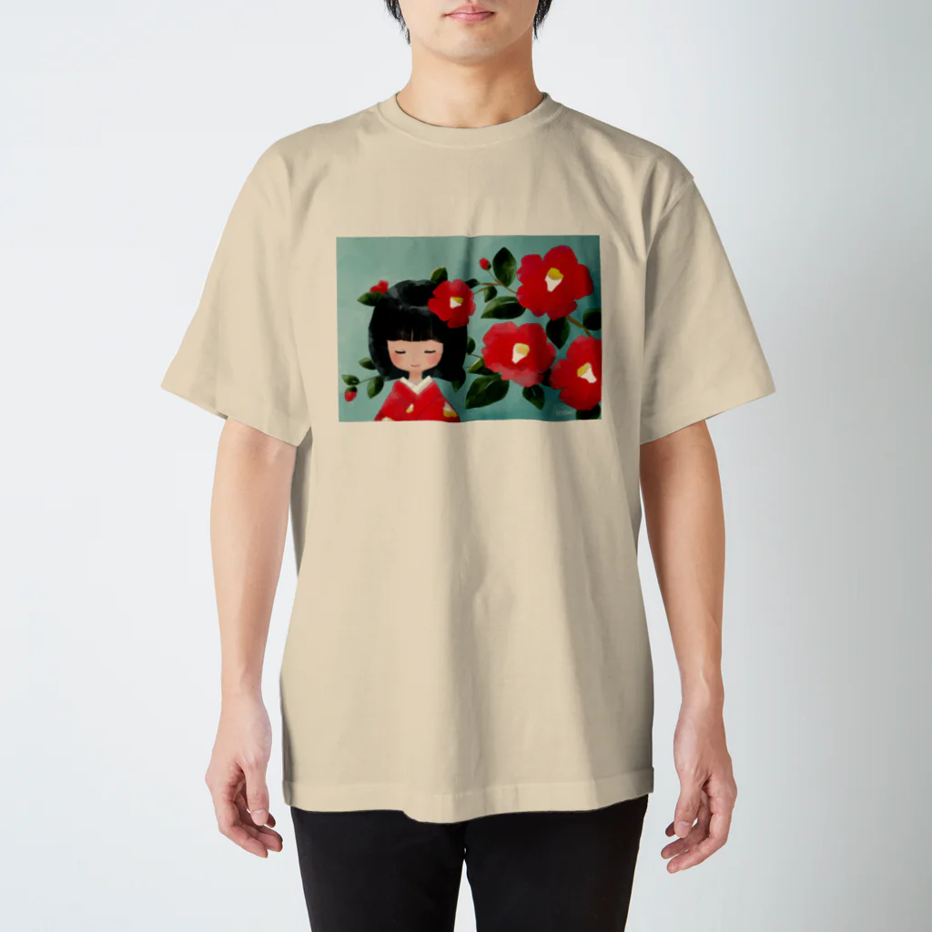 konokado SUZURIのツバキ スタンダードTシャツ