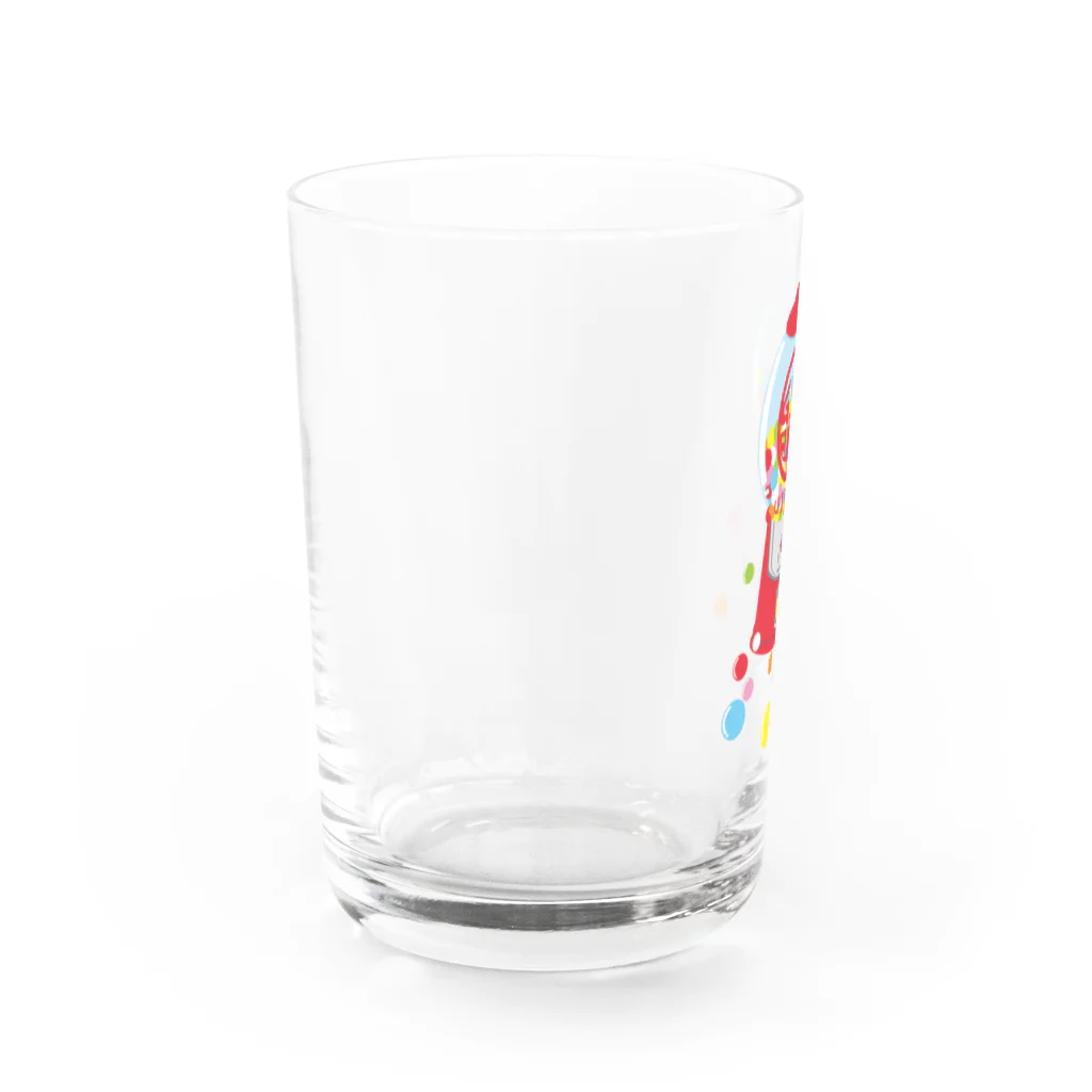 Cɐkeccooのガムボールマシーン-カラフル Water Glass :left