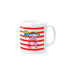 galaxxxyのHONEY BEAR Mug :right side of the handle