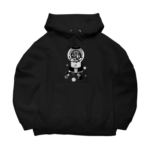 ガムボールマシーン-モノクロ Big Hoodie