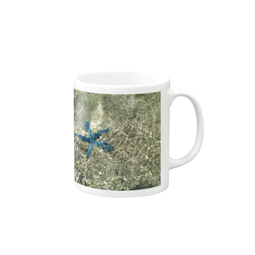 青い星 Mug