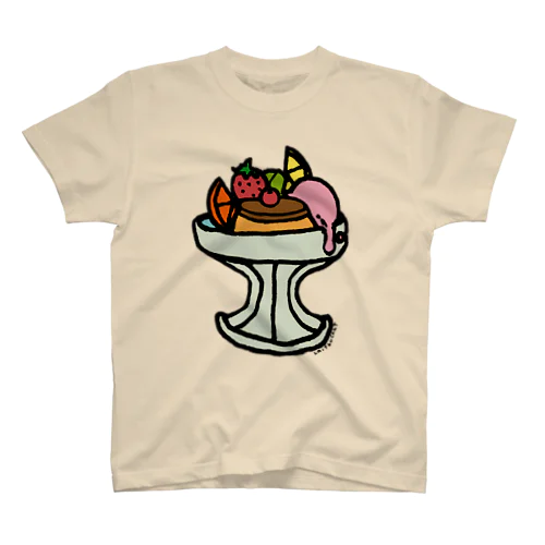 らくがきシリーズ『ぷりんアラモード』 Regular Fit T-Shirt