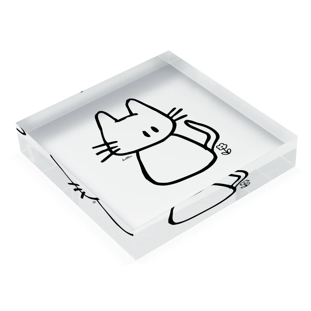 JOKERS FACTORYのKITTEN Acrylic Block :placed flat