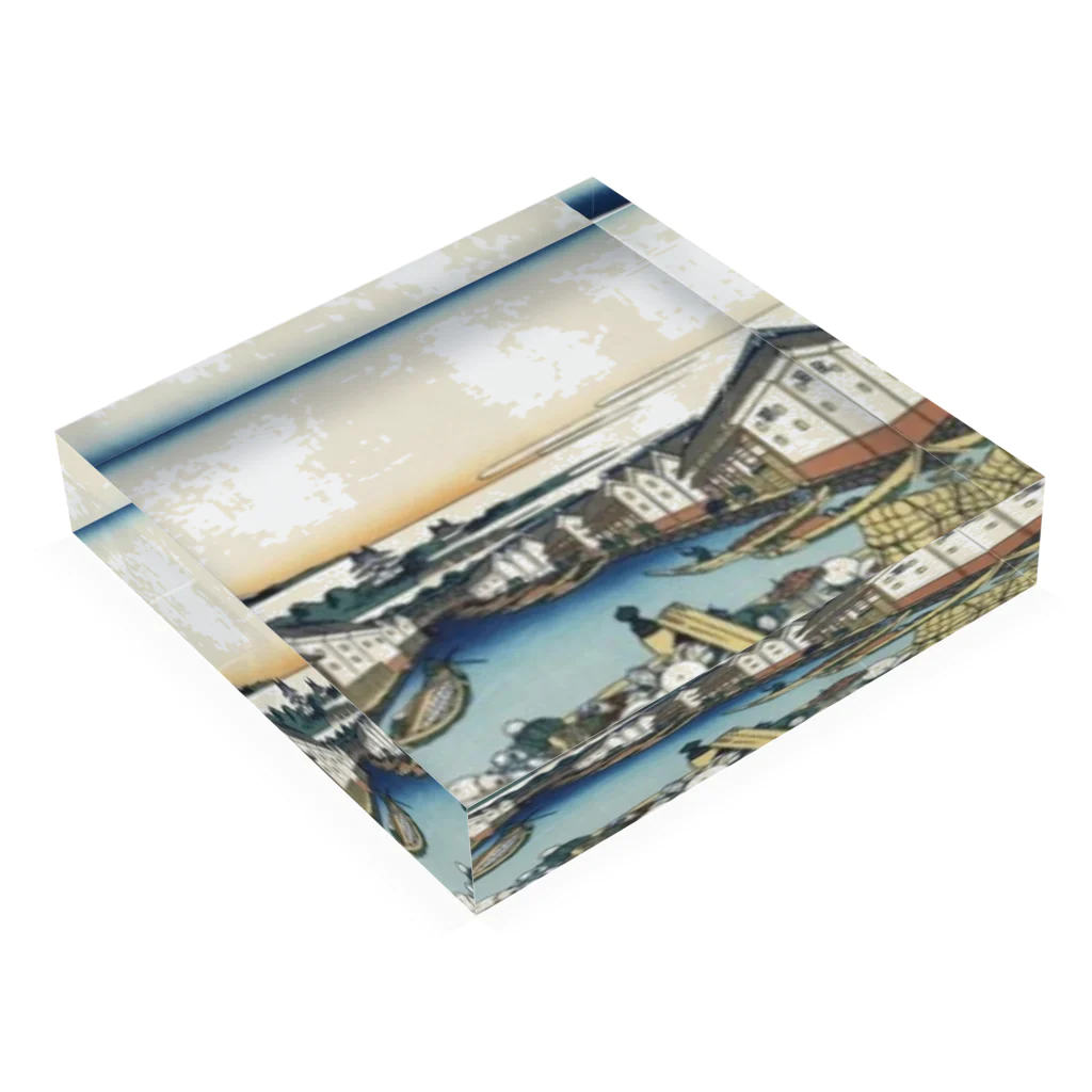 富嶽三十六景の富嶽三十六景 6 Acrylic Block :placed flat