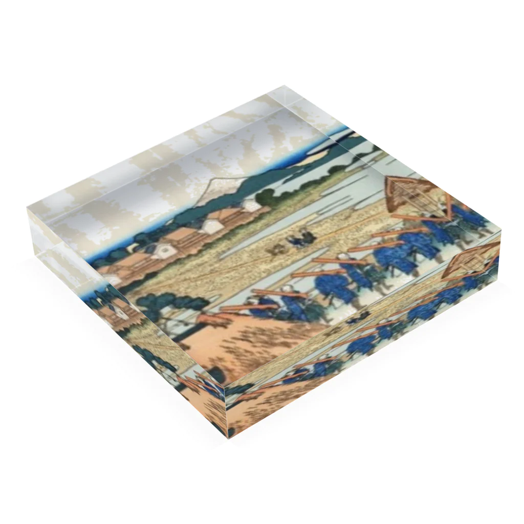 富嶽三十六景の富嶽三十六景 11 Acrylic Block :placed flat