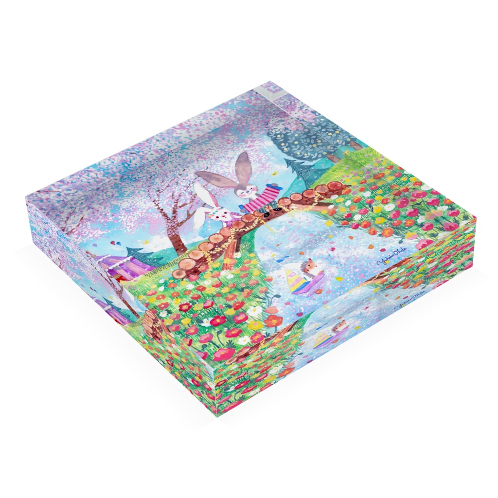 春の小川 Acrylic Block By イラストレーター おおでゆかこ Oderon86 Suzuri 春の小川 Acrylic Block By イラストレーター おおでゆかこ Oderon86 Suzuri