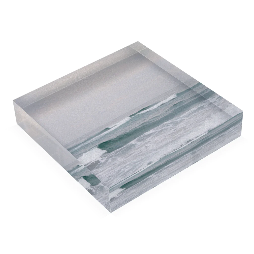 kurumiのあの日の海 Acrylic Block :placed flat