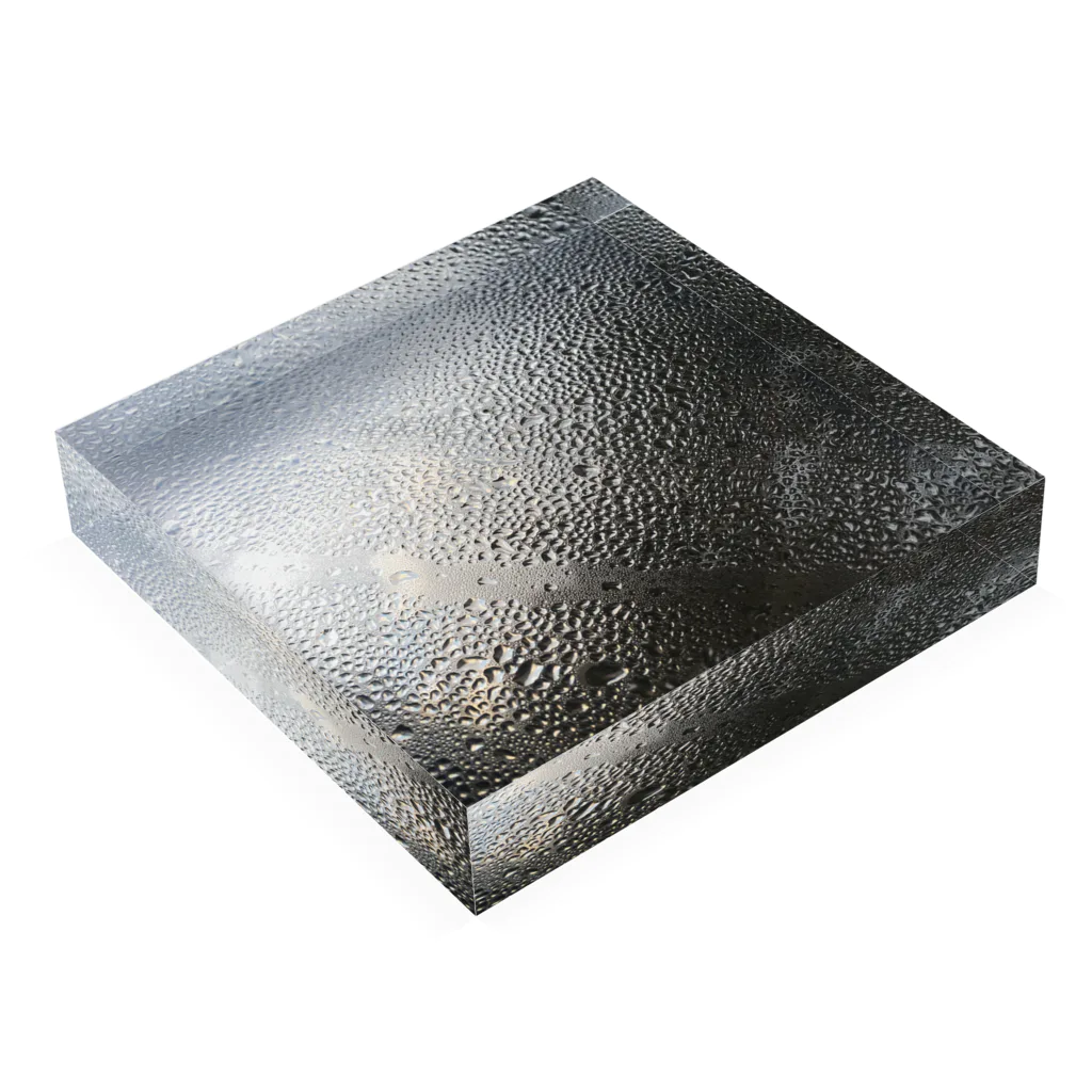 SoRaの水滴 Acrylic Block :placed flat