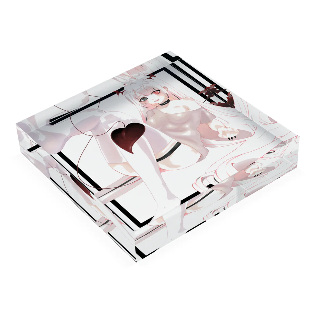 巫癒夢 シエラのしえら Acrylic Block :placed flat