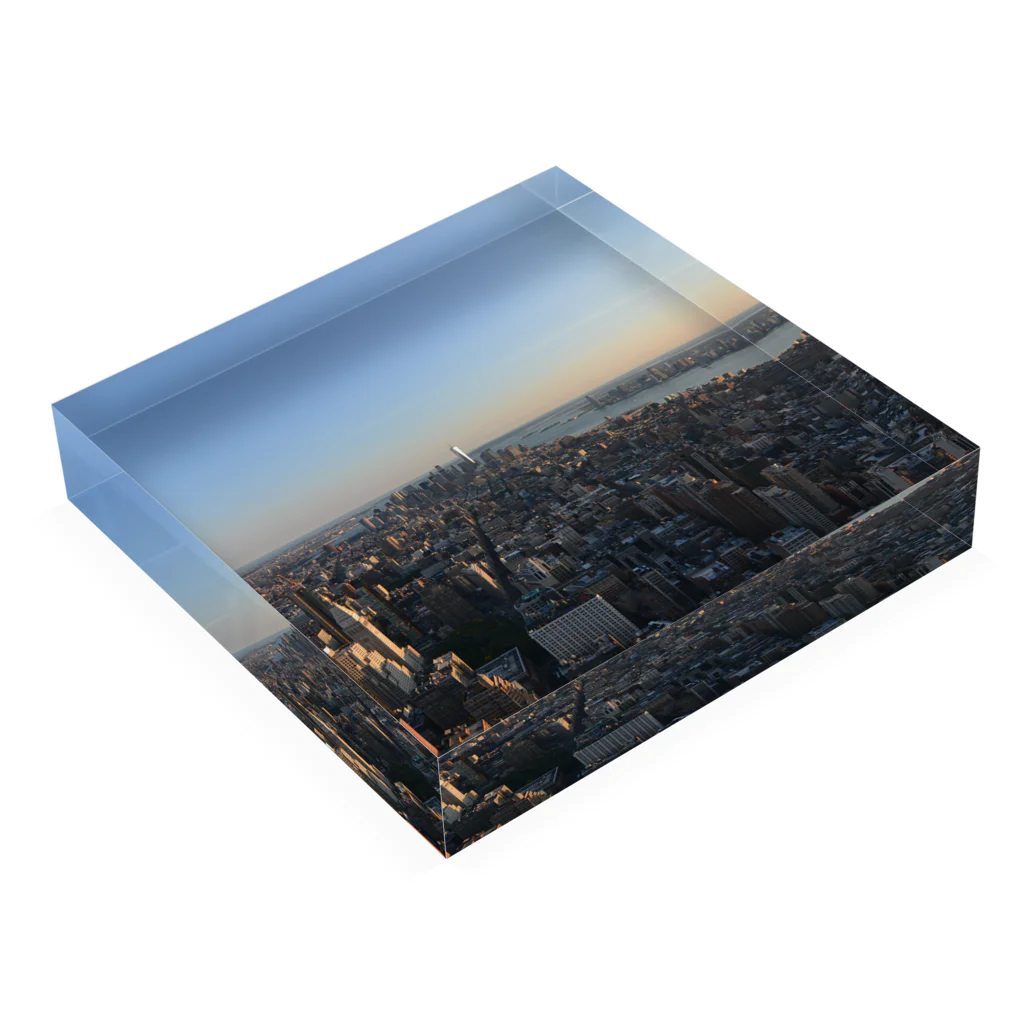 I willのマンハッタン(NY) Acrylic Block :placed flat