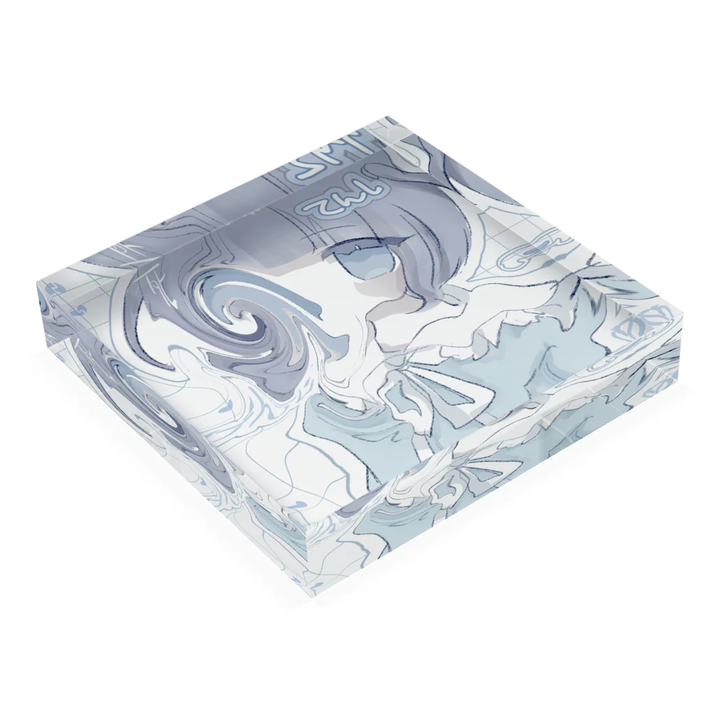 あくむ病院のてんしの呼び声 Acrylic Block :placed flat