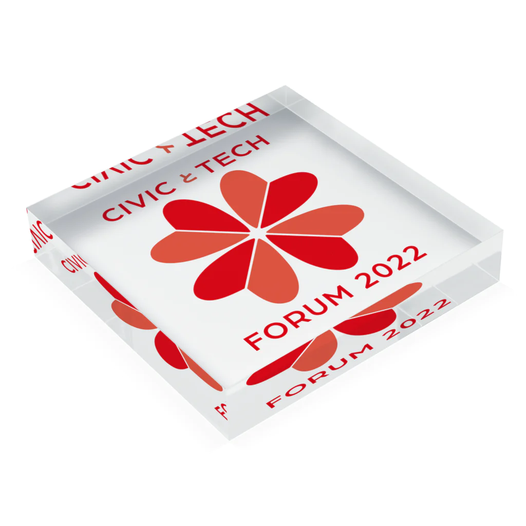 CTF2022のCTF2022公式グッズ Acrylic Block :placed flat