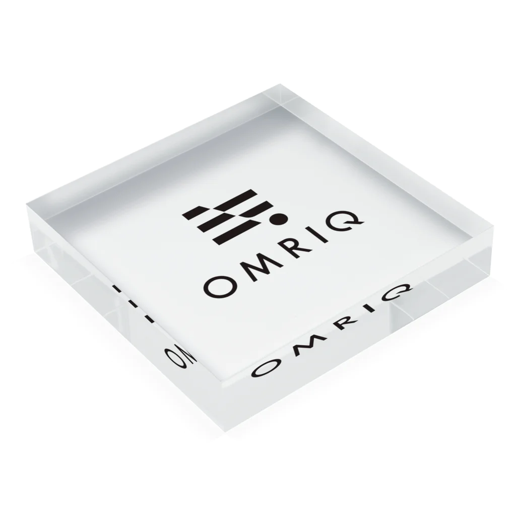 OMRIQのOMRIQ Acrylic Block :placed flat