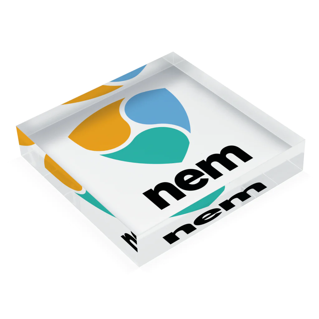 NEM　SHOP　JAPANのNEMクリアブロック Acrylic Block :placed flat