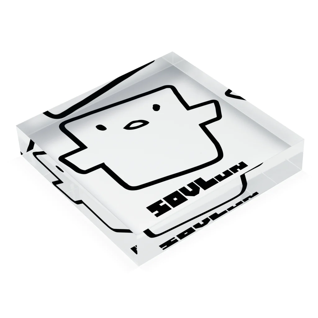 SS SHOP 【SOVL GOODS】のSOVLun Acrylic Block :placed flat