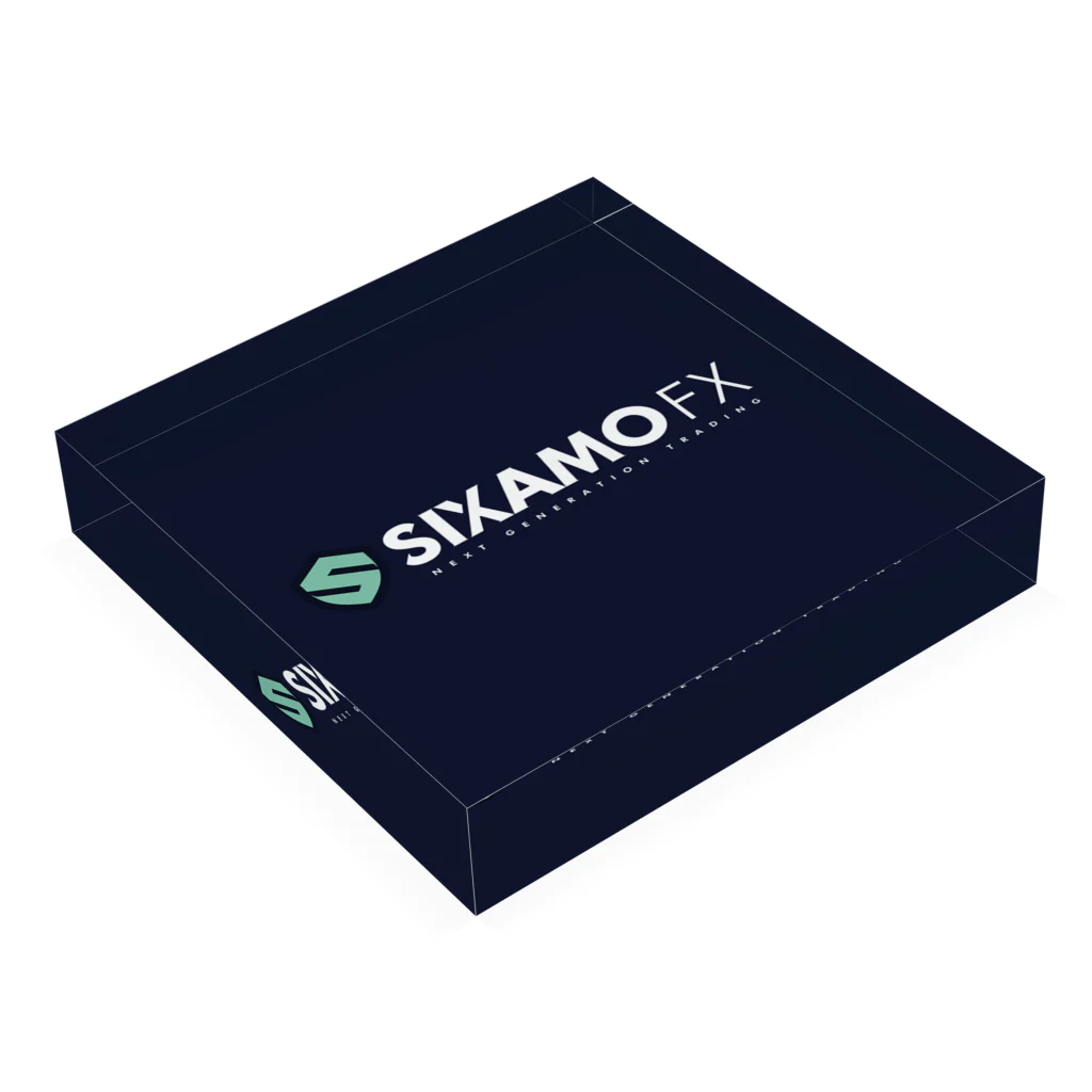 sixamoのsixamo FX アクリルブロックの平置き