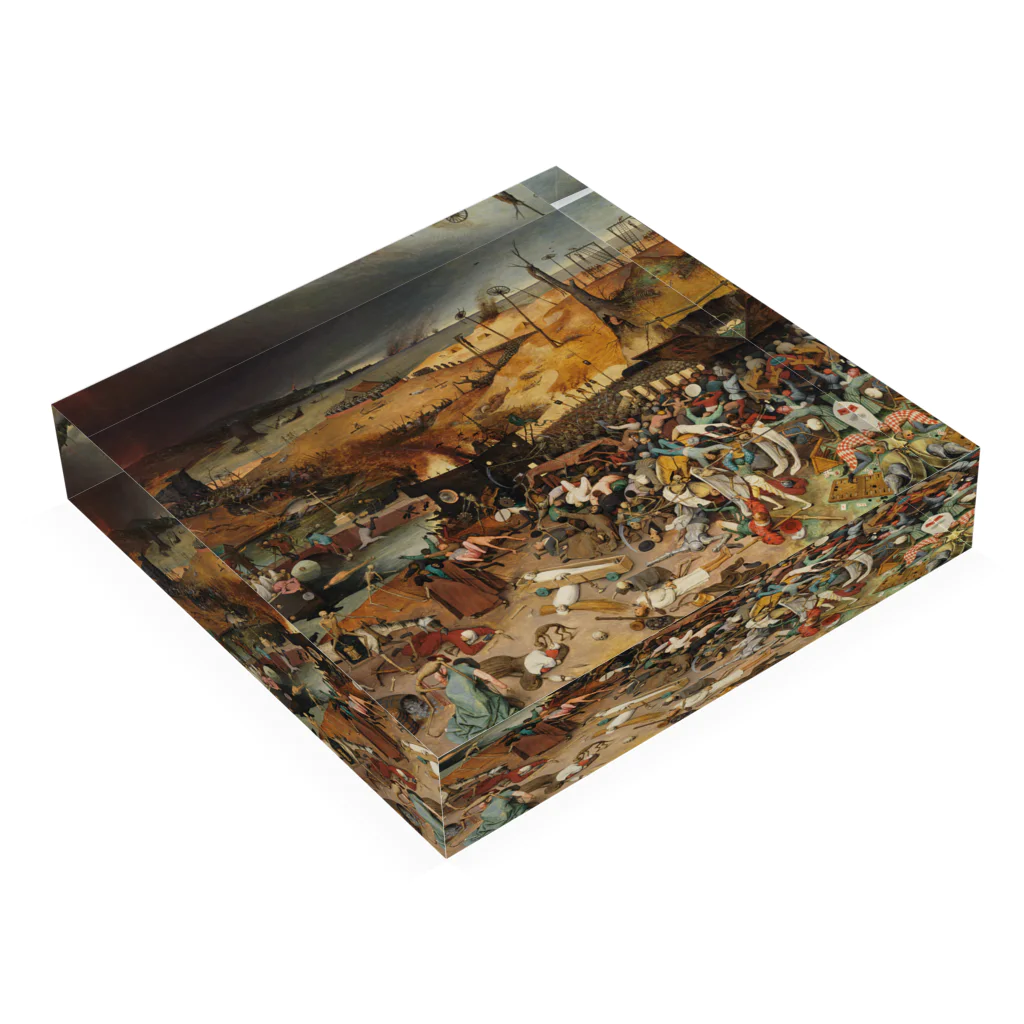 世界美術商店の死の勝利 / The Triumph of Death Acrylic Block :placed flat