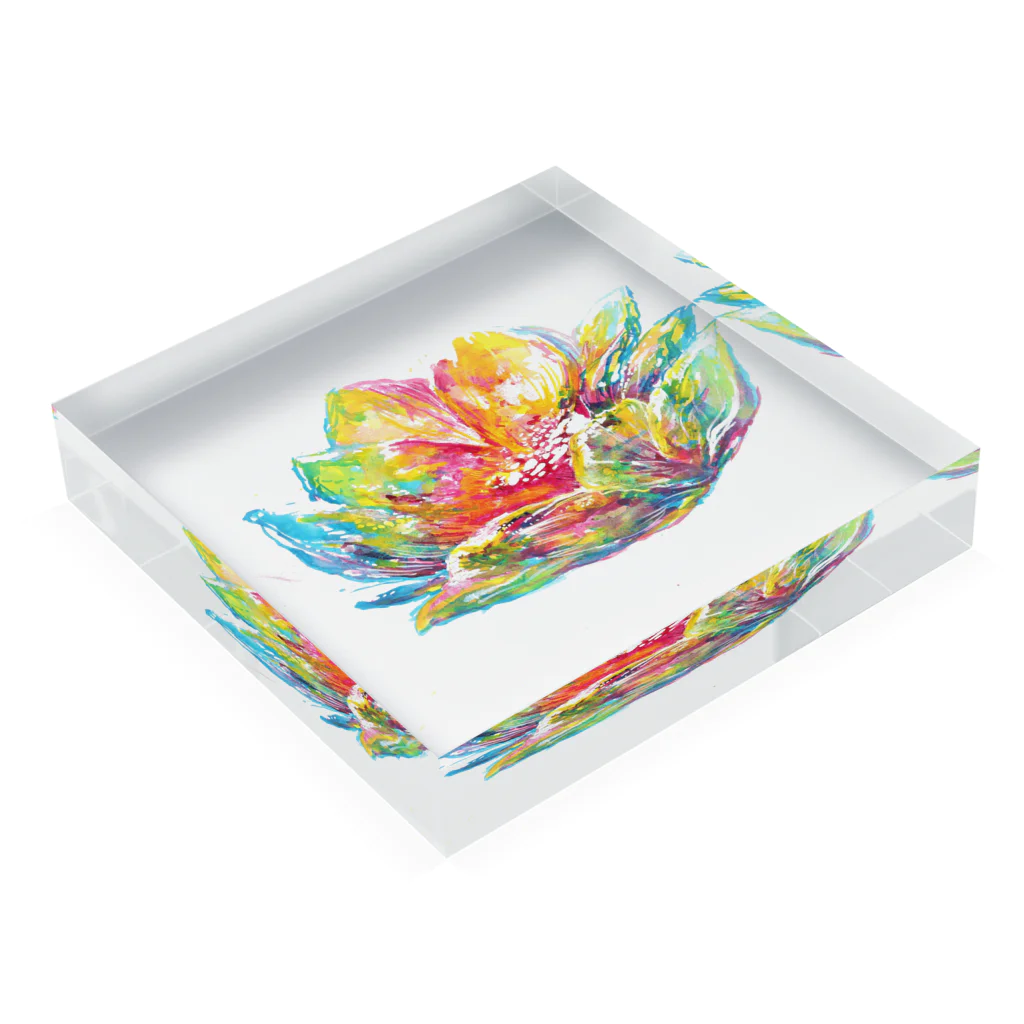 artist  soraの彩華 Acrylic Block :placed flat