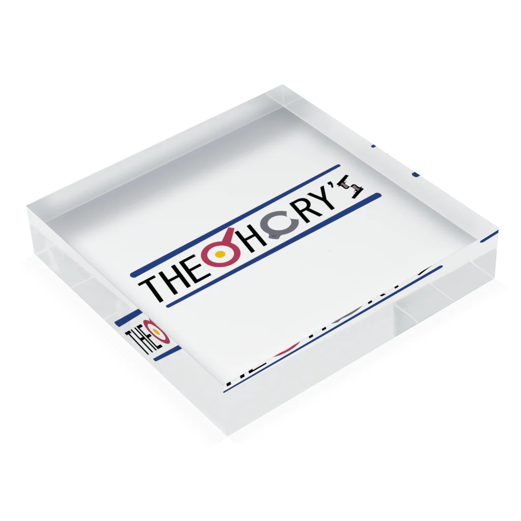 KAI-TELEVISIONのTHE OHCRY'S(白) Acrylic Block :placed flat