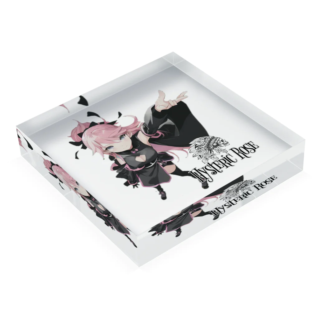 Bounty rose studio アパレルのHystericrose クレア Acrylic Block :placed flat