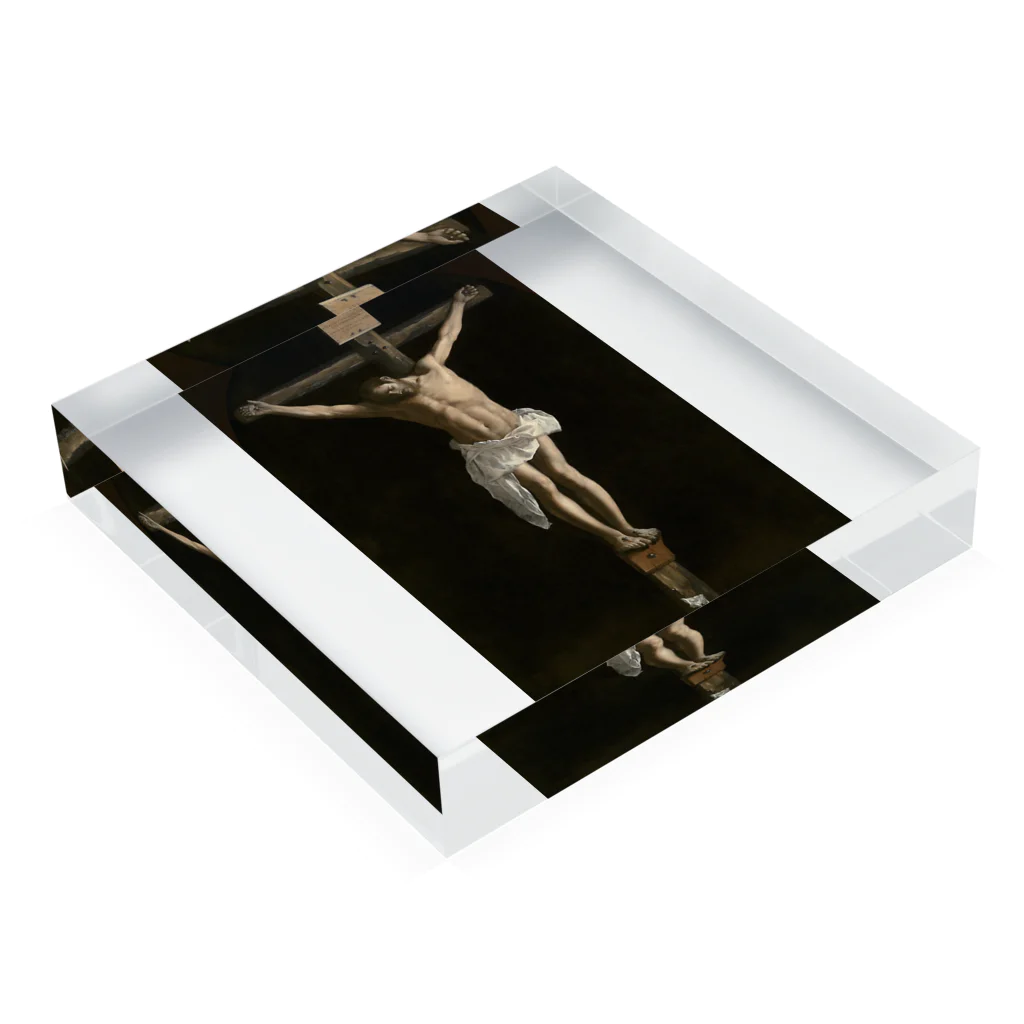 Art Institute ChicagoのThe Crucifixion, 1627 | Francisco de Zurbarán Acrylic Block :placed flat