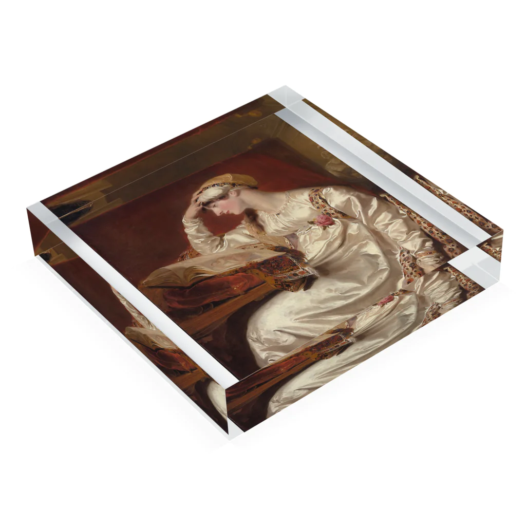 Art Institute ChicagoのMrs. Jens Wolff, 1803/15 | Sir Thomas Lawrence Acrylic Block :placed flat