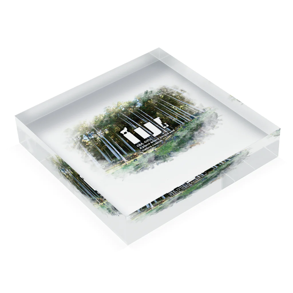 薪活倶楽部のIIJI - nature Acrylic Block :placed flat