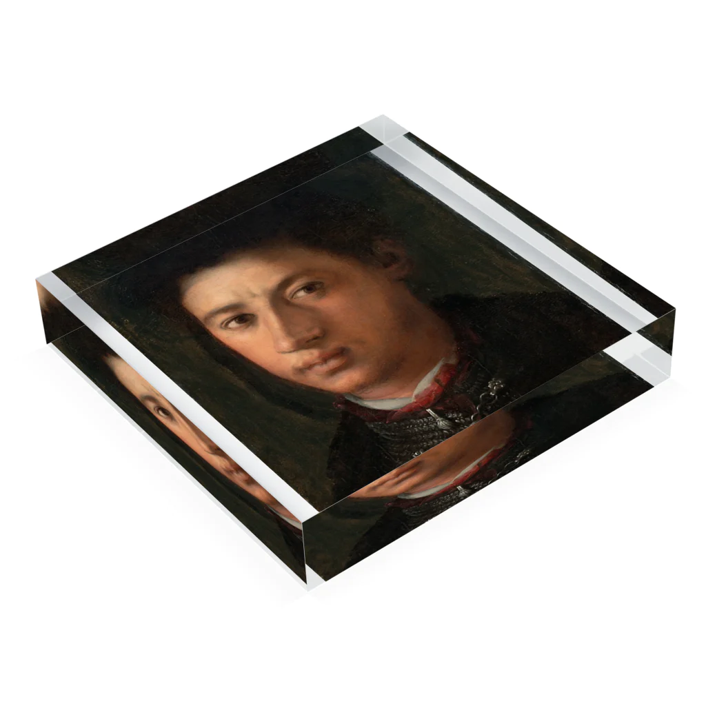 Art Institute ChicagoのAlessandro de' Medici, 1534/35 | Pontormo, (Jacopo Carrucci) Acrylic Block :placed flat