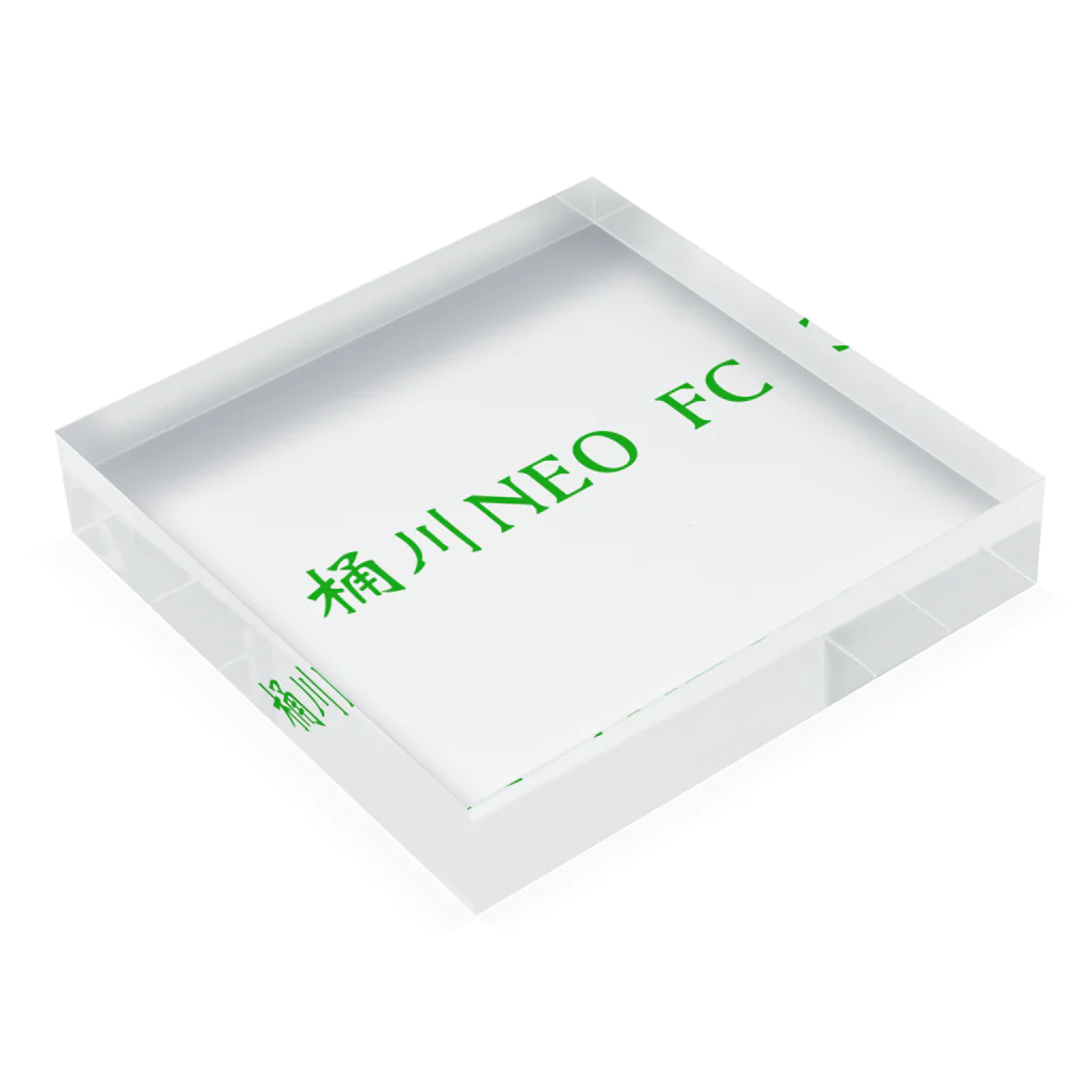 桶川NEOフットボールクラブの桶川NEO FC Acrylic Block :placed flat