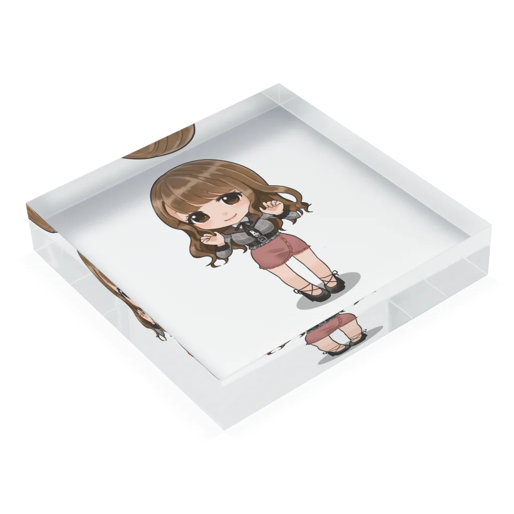 ぽんこつ商店のぽんこつ商店公式グッズ  SDここなし Acrylic Block :placed flat