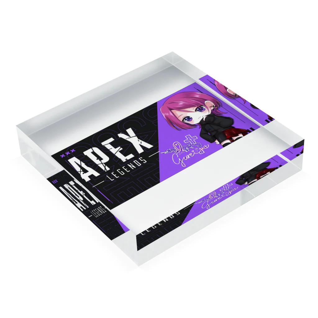 gurei@低音癒し系VTuberのgureiちゃんVキャラ APEX Acrylic Block :placed flat