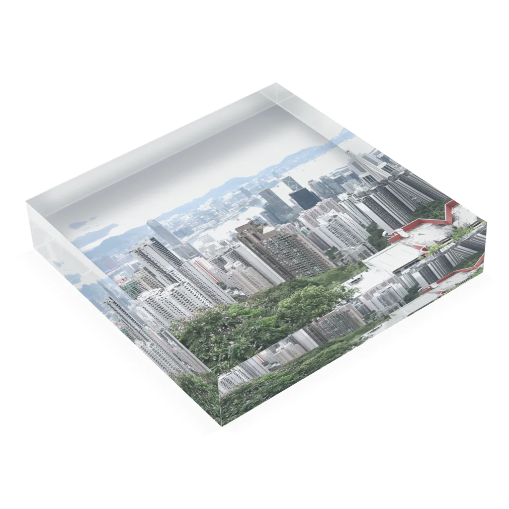 kyurakkoのAt  Victoria Peak Acrylic Block :placed flat